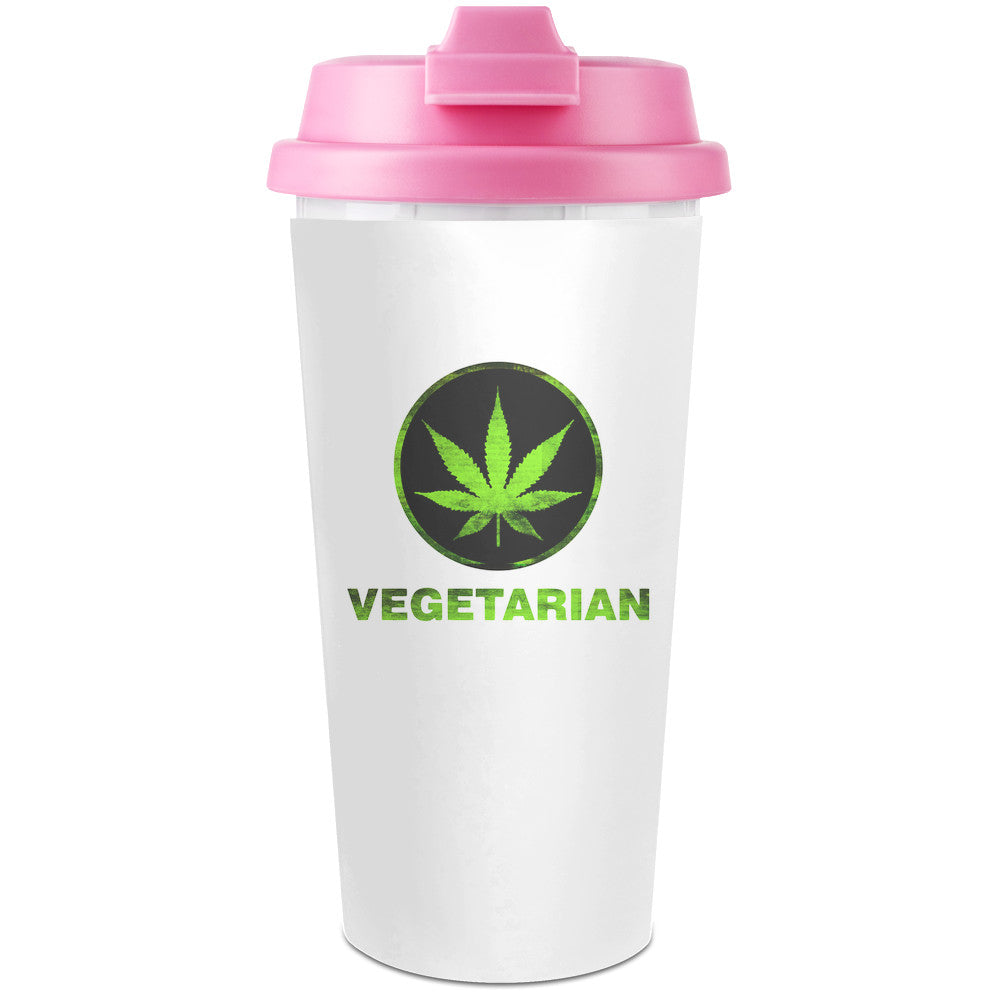 Marijuana Funny  Plastic Travel Coffee Cup