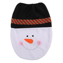 Snowman Santa Claus Toilet Seat Cover Toilet lid